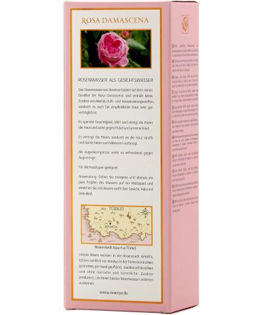 Buy Rosense Rose Water 2x300ml - 100% Natural Vegan Moisturizing Facial Toner for Cleansing & Care | International Shipping Available - Buy Online on GoSupps.com