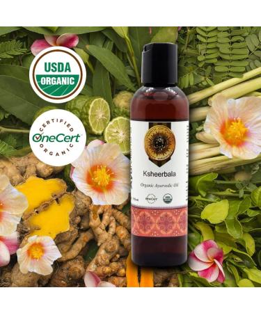 Ayumantra Organic Ksheerbala Oil - for eliminate unnatural hair fall - 118 ml - Buy Online on GoSupps.com