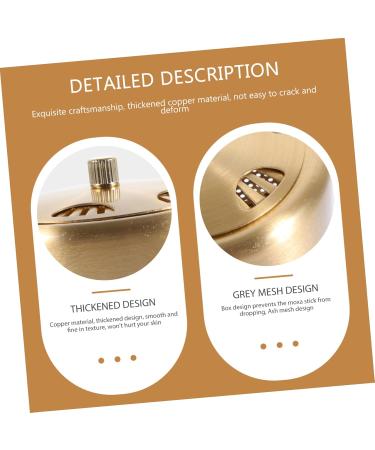 Beavorty Moxibustion Device - Premium MOXA Stick Massage Tool & Container for Whole Body Relief - Buy Online on GoSupps.com