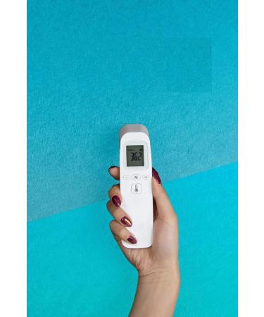 Non-Contact Infrared Digital Thermometer for Fast & Accurate Temperature Measurement - Ideal for Children, Adults & Home Health Care - Buy Online on GoSupps.com