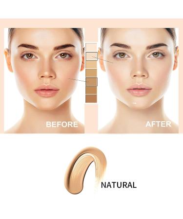 3PCS Skin Tone Adjusting CC Cream SPF 50 Set - Primer, Moisturizer, Concealer | Brightens, Color Corrects, Self-Adjusting Formula for Mature Skin | Natural Shade - Buy Online on GoSupps.com