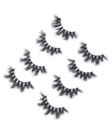 Shop 4 Pairs of 5D Handmade False Eyelashes - Fluffy & Natural Look | International Shipping Available - Buy Online on GoSupps.com