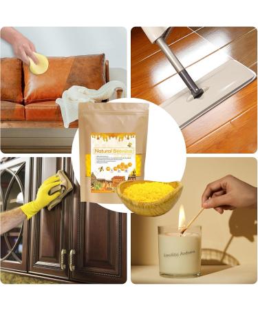 Furniture Wax Furniture Finish Wax Wood Polisher Beeswax Paste Wax for Woodwork Sofa Chairs Cabinets Tables Pochy - Buy Online on GoSupps.com