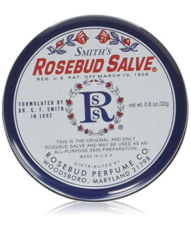 Rosebud Perfume Co. Lip Salve-Rosebud 2 pack 0.8 Ounce (Pack of 2)