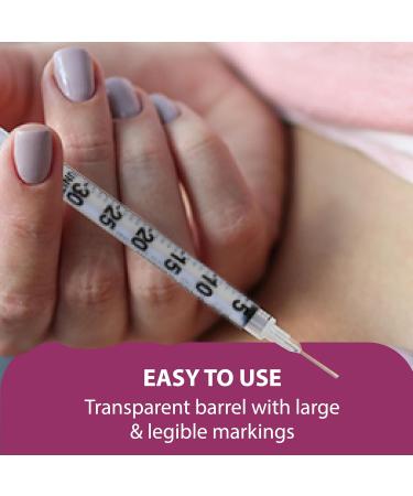 TRUEplus Insulin Syringes 31g 0.3cc 5/16 - Pack of 100 - Buy Online on GoSupps.com