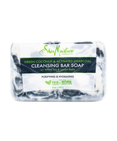 Shea Moisture 8 oz Cleansing Bar Soap - Gentle Cleanser for Smooth Skin - Buy Online on GoSupps.com