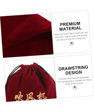 SOESFOUFU 3 Pcs Hair Dryer Storage Bag Drawstring Storage Bag Drawstring Hair Dryer Bag Drawstring Bags Fabric - Buy Online on GoSupps.com