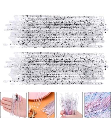 Beaupretty 200pcs Eyelash Cleansing Stick Makeup Tool Clean Mascara Eyelash Mascara Supplies Plastic Disposable Black - Buy Online on GoSupps.com