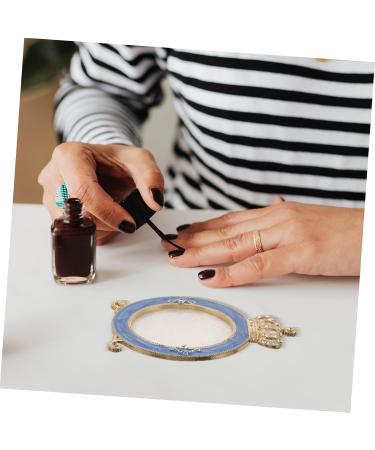  FRCOLOR FRCOLOR Nail Palette Manicure Pedicure Makeup Plate for Foundation Polish Color Mixing Plate Nail File Nail Stickers Artist Mixing Palette Nail Holder Makeup Palettes UV Nail Lamp Resin - Buy Online on GoSupps.com