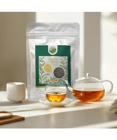 BaishaTeas Th vert Gunpowder - 250 g - Feuilles de th roul es en forme de boules - Th vert de haute qualit provenant directement de Chine (100g) - Buy Online on GoSupps.com