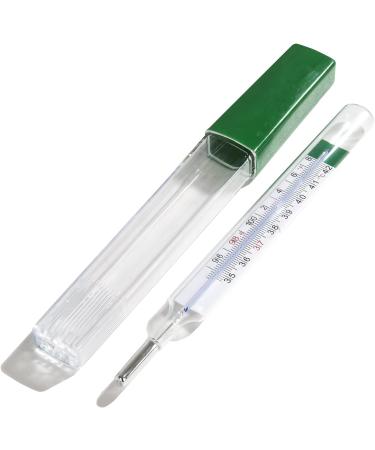 Geratherm Mercury Free Oral Glass Thermometer - Pack of 2 | Non-Toxic, Accurate, and Environmentally Friendly - Buy Online on GoSupps.com