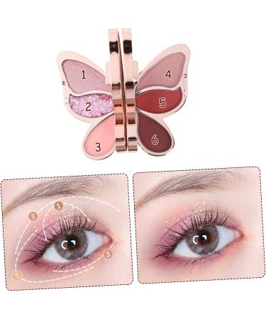 NOLITOY 2 Pcs Eyeshadow Palette Blush for Cheeks Makeup Artist Must Haves Cosmetic Supply Lucky Shimmer Miss 1 count (Pack of 1) As Shown 4x2pcs - Buy Online on GoSupps.com