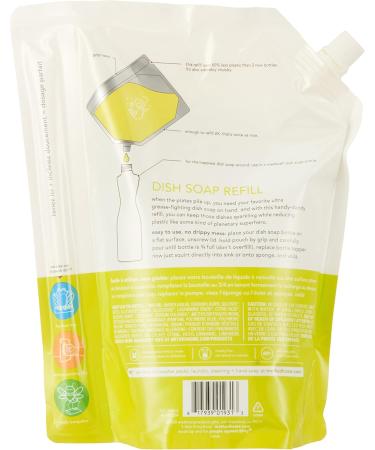 Method Dish Soap Refill - Lime & Sea Salt | Eco-Friendly Biodegradable 36 oz - International Shipping Available - Buy Online on GoSupps.com