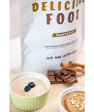  HSN HSN Protein Rice Cream | Maple Syrup 500g 10 servings per pack | Whey + Casein + Pre-gelatinized Rice Flour | No Added Sugar | Non-GMO Vegan Gluten-Free - Buy Online on GoSupps.com