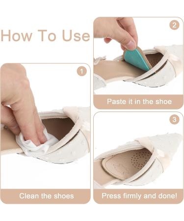 Sibba Midfoot Cushions for Women - Lambskin Art Leather High Heel Pad & Anti-Slip Forefoot Inserts - Reusable Comfort Solution - Buy Online on GoSupps.com