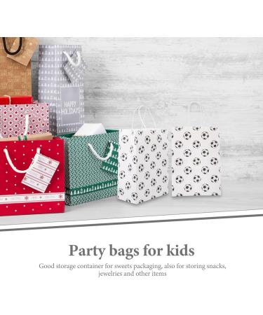 JECOMPRIS 12pcs Delicate Candy Goodies Treat Bags Snack Bags Sports Party Packing Bags - Buy Online on GoSupps.com