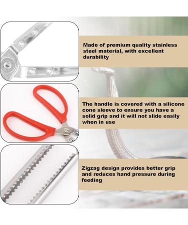 lasuroa Reptile Feeding Tongs 14.5in Snake Feeding Tongs Anti-Slip Corn Ball Python Accessories for Terrarium Extra Long Tweezers for Snake Tortoise Lizard Frog Spider - Buy Online on GoSupps.com