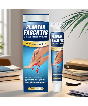  Yidueace Foot Cream - 20g - Natural Massage Cream for Heels - Gentle Care and Recovery Support for Daily Walking - Sports - Home Workouts - Outdoors and - Buy Online on GoSupps.com