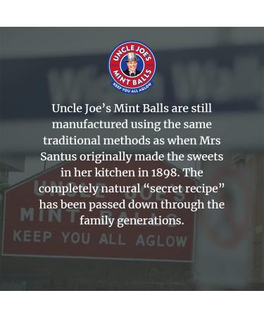 Uncle Joes Mint Balls 120g tin - Buy Online on GoSupps.com
