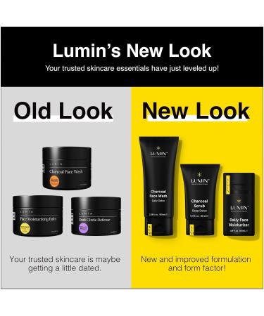 Lumin - Daily Face Moisturizer for Men - Mens Face Lotion Men's Skin Care Ideal for normal & combination skin 50ml 1-Pack Daily Face Moisturizer 50 ml (Pack of 1) - Buy Online on GoSupps.com
