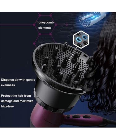 UUCOLOR Universal Hair Diffuser - Adjustable Nozzle for Curly/Wavy Hair Styling - Buy Online on GoSupps.com