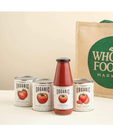 Eat Wholesome Organic Italian Whole Tomatoes 796 ml (Pack of 12) - Buy Online on GoSupps.com