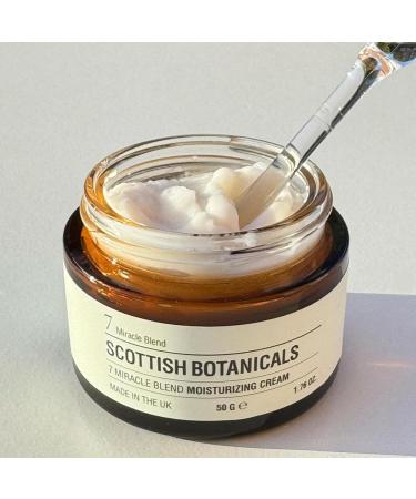 SCOTTISH BOTANICALS - 7 Miracle Blend Moisturizing Cream Hydrating Face cream Infused with Herbal Ingredients For all Skin Daily cream 50g DIANA DRUMMOND - Buy Online on GoSupps.com
