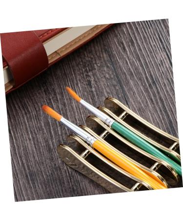 FRCOLOR nail brush holder Manicure tool accessories painting Brush Rest holder acrylic display risers nail display stand nail tools mini tools nail brush tool stand pen Accessories 7.8*5.2*1cm As Shown - Buy Online on GoSupps.com