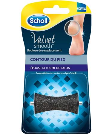 SCHOLL Pack of 3 Velvets Smooth Replacement Heel Roller Foot Contour - Buy Online on GoSupps.com