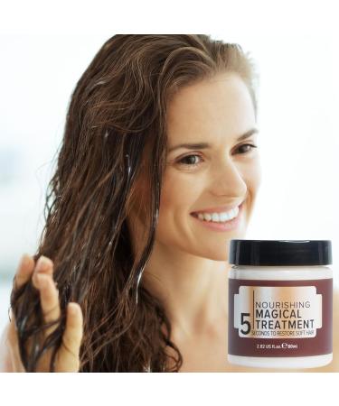  Fenhua Hair Repair Cream 80ml Gentle Repair Damaged Hair Restoration Cream for Burnt Hair Repair Products Shiny Repair Products Gentle Skin Care Cream - Buy Online on GoSupps.com