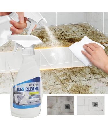 2024 New Tile Grout Cleaner Sprayer Natural Stone Stain Remover Cleaner Multi-Purpose Ceramic Floor Tile Grout Cleaner Kitchen & Bathroom Tile Floor Polishing And Brightening 100ml (1PC) - Buy Online on GoSupps.com