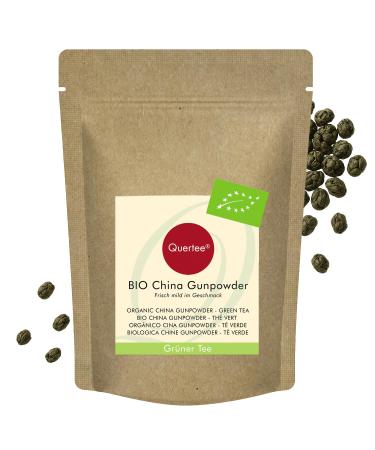 Quertee Quertee Organic Gunpowder Green Tea 200g | Fresh Mild Taste | Loose Leaf Tea