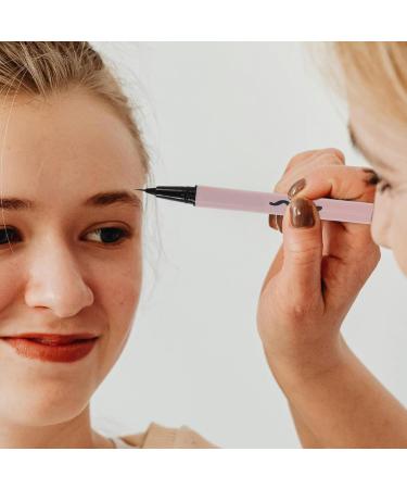 Crayon Liquide pour Sourcils Waterproof Pointe Ultra-fine Noir Coiffage Pr cis Femmes Jeunes Filles Maquillage Naturel Quotidien - Buy Online on GoSupps.com