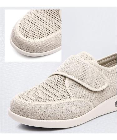 Yytcsjz Men's Diabetic Shoes Wide Width Adjustable Large Size Walking Shoes - Blue - Buy Online on GoSupps.com