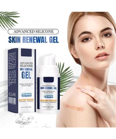 Kipisisne SilVive Advanced Silicone Skin Renewal Gel - Surgical & Acne Scar Removal, Stretch Mark Treatment - Medical Grade Formula for All Skin Types - 3pcs - Buy Online on GoSupps.com