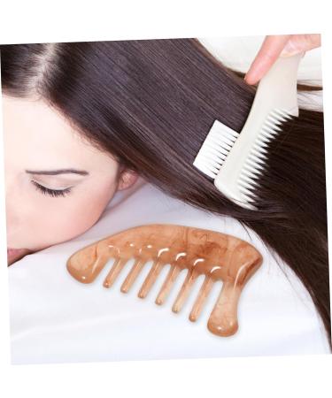 Beaupretty 6-in-1 Resin Face & Hair Massage Comb - Multi-Functional Jade Massage Tool for Relaxation & Beauty - Buy Online on GoSupps.com