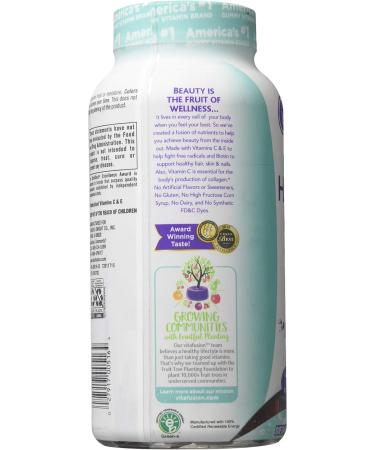 Vita Fusion Hair, Skin & Nails Multivitamin Dietary Supplement 160 Count - Pack of 1 - Buy Online on GoSupps.com