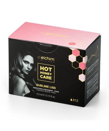 Elchim Hot Honey Care Anti-Frizz and Gloss System with Blow Dry Starter Kit + Sublime Liss Smoothing Treatment - Buy Online on GoSupps.com
