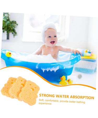 Ipetboom 3pcs Bath Sponge Set | Facial Scrubber & Loofah for Shower | Wood Pulp Fiber Massage Tools for Clean & Refresh - Buy Online on GoSupps.com