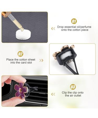 Buy 50 PCS White Essential Oil Refill Pads - 0.63 Inch Cotton Pads for Diffuser Necklaces & Bracelets | Aromafier Replacement Pads & Car Air Vent Clip Fragrance Tablets - International Shipping Available - Buy Online on GoSupps.com