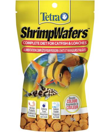 Tetra Shrimp Wafers 3oz + Tetra Tropical Colour Flakes 28g Fish Food - Buy Online on GoSupps.com