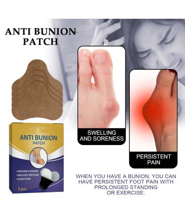 Strongjoints Anti-Bale Toe Patch - 5 Pack for Hallux Valgus & Overlapping Toes Relief | Natural Correction Pads - Buy Online on GoSupps.com
