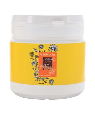 Gel d'Arnica Montana 90% 500 ml Baume Haute Concentration Soulagement des Douleurs Jambes fatigu es Relaxation R cup ration Musculaire Post-entra nement Sportifs