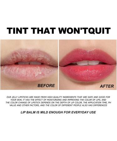 Lip Balm Color Changing Gel Lipstick Temperature Changing Lip Gel | For Travel Business Trip Home School Girlfriend Wife Friend Sister Daughter - Buy Online on GoSupps.com