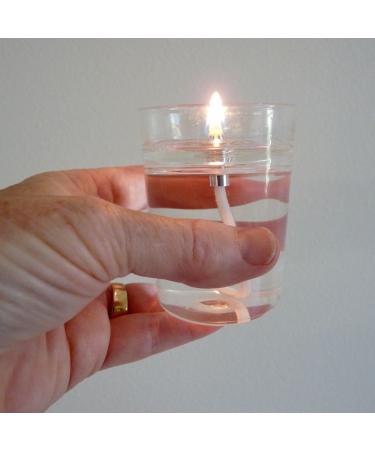 Firefly Zen Petite Refillable Glass Essential Oil Lamp | Aromatherapy Scented Candle - Votive Size for Easy Oil Changes - Buy Online on GoSupps.com