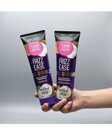 Frizz Ease Beyond Smooth Anti-Humidity Shampoo with Coconut Oil - 8.45 oz - Buy Online on GoSupps.com