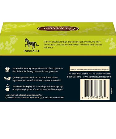 Celestial Seasonings Honey Lemon Ginseng Green Tea Bags 20 ct (CELESTIAL618199) - Buy Now for a Refreshing Taste! - Buy Online on GoSupps.com