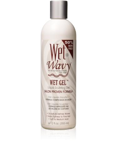 Wet-n-wavy Wet Gel Liquid Sculpting Gel Salon Proven Formula  12 Oz