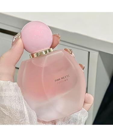Womens Perfume Pink Encounter Perfume Energetic Skincare Eau De Parfum Sweet Beauty Products Suitable for Special Occasions Perfume Gift for Women 30ML 7x3.5x Pink - Buy Online on GoSupps.com