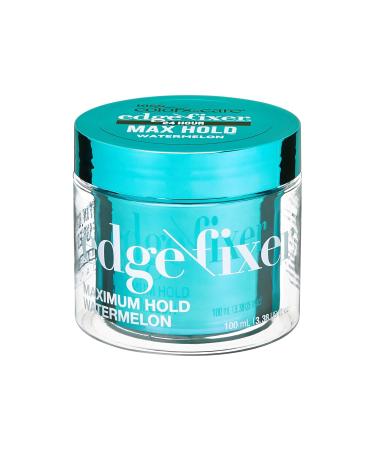 KISS Colors & Care Maximum Hold Edge Fixer Gel | Non-Greasy Biotin B7 Formula | 24 Hour Hold | Watermelon Scent | 3.38 Fl. Oz (100 ml) - International Shipping Available - Buy Online on GoSupps.com